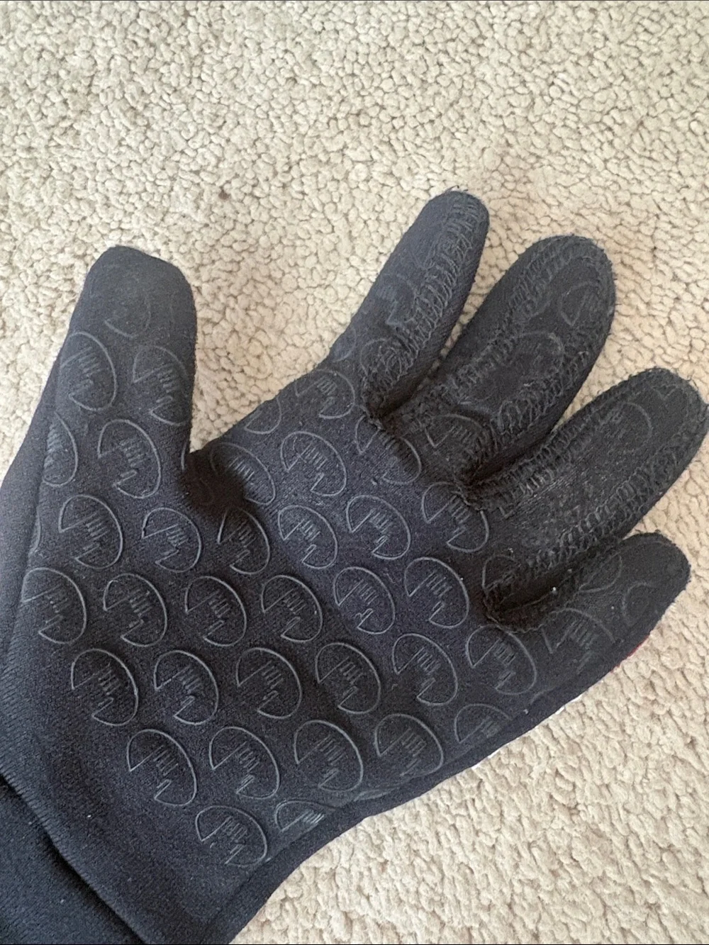 Kids Black Roeckl Winter Riding Gloves
